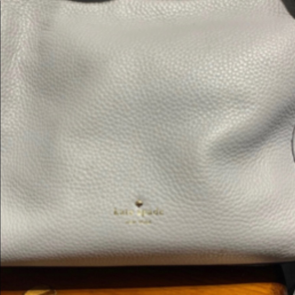 Kate Spade grey pebbles leather handbag Crossbody Purse - Picture 4 of 5